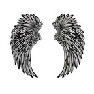 Angel Wings Wall Art with LED Lights elevating home decor with illuminated elegance.