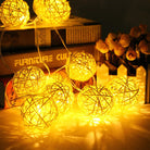 Enchanted Fairy Orb Lights adding whimsical magic to a home setting.